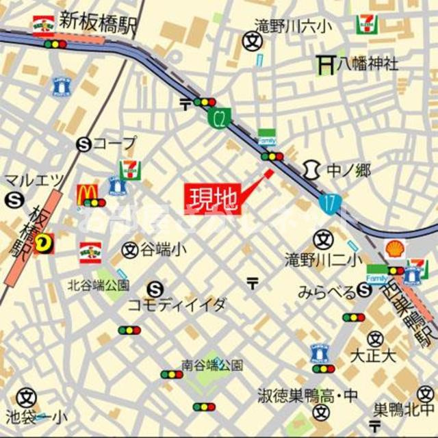 ルフォンプログレ滝野川【おとり物件なし】#学生・社会人にオススメ！初期費用分割払いOK！の地図