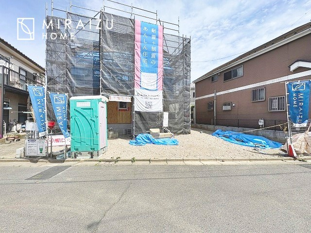 【外観】 | 人生100年時代、永く安心してお住まいいただくために、大切なご家族と財産を守ることのできる地震に強い安心な住宅！お休みの日にご家族で見学はいかがでしょう♪