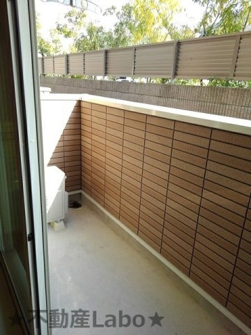 クラール南庄町Ｄのバルコニー