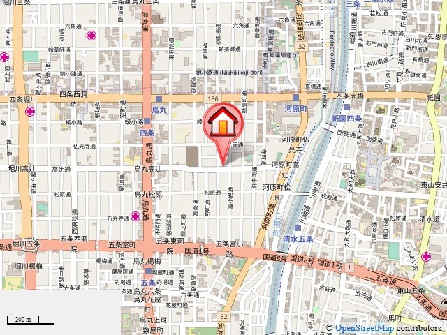 CASA FLUENTE（カーサフルエンテ）の地図