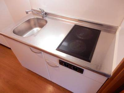 CASA FLUENTE（カーサフルエンテ）のキッチン|２口ＲＨキッチン