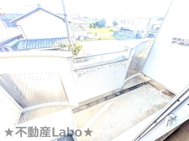 クイーンハイツのバルコニー