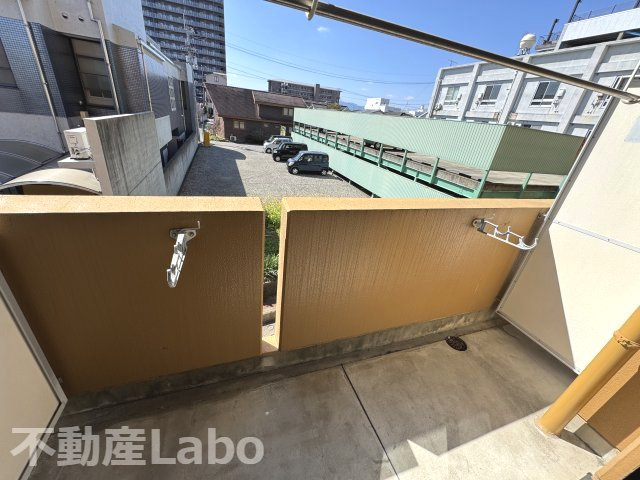 徳島市福島２丁目の賃貸マンションのバルコニー