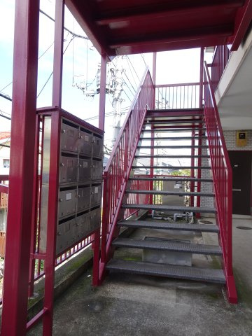 ミューズ東玉川のエントランス