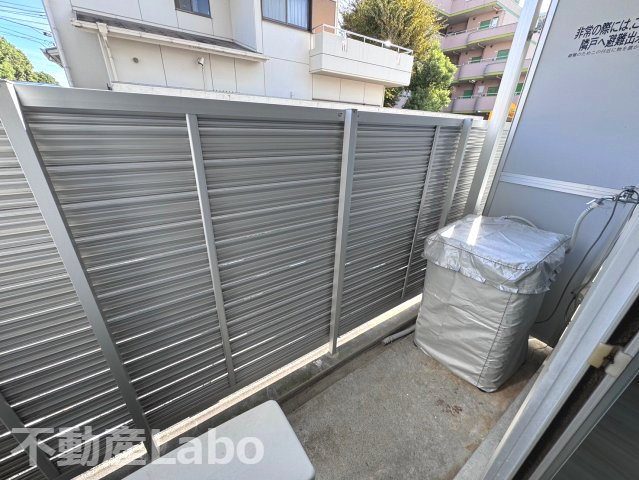 アポスタ蔵本公園のバルコニー