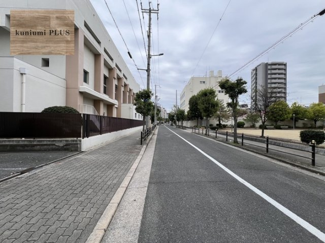 大阪市都島区中野町3丁目の前面道路含む現地写真