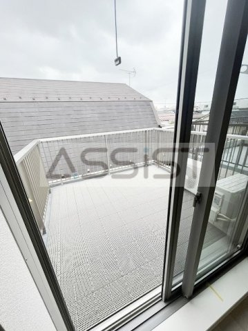 テラス洗足のバルコニー