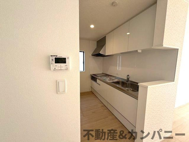 クレイドルガーデン星岡第1-1号棟　松山市星岡三丁目新築戸建のキッチン|キッチンでお料理をお楽しみください