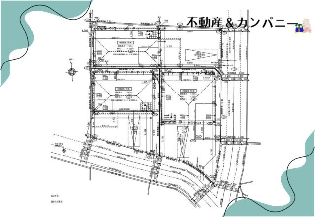 クレイドルガーデン星岡第1-1号棟　松山市星岡三丁目新築戸建の区画図