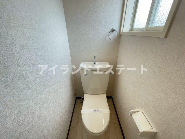 シュノンソー　3方角住戸　陽当たり良好　ペット相談のトイレ