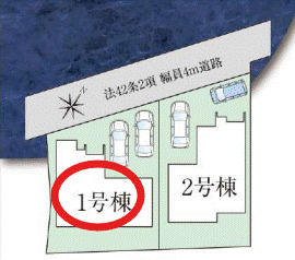 【区画図】 | ファーストタウン生駒市第２中菜畑 | 区画図