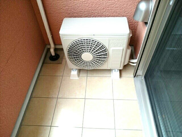 エクセランⅦのバルコニー