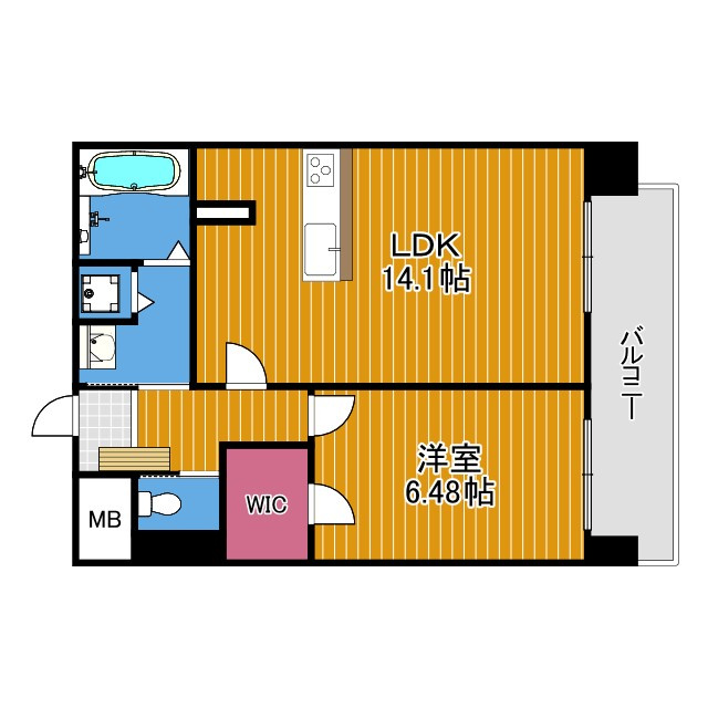 ヴェヌスタ藤井寺の間取り