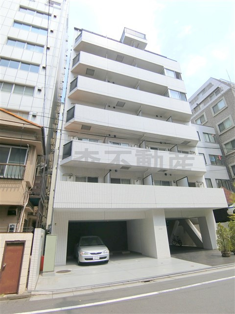 ミテッツァ大森Ⅱの外観|2008年1月築　RC鉄筋コンクリート造地上8階建て1R～2LDK総戸数
JR京浜と井北線大森駅徒歩7分、京浜急行本線大森海岸駅徒歩9分　東京都大田区大森北2丁目
イトーヨーカドー大森店近くの立地！