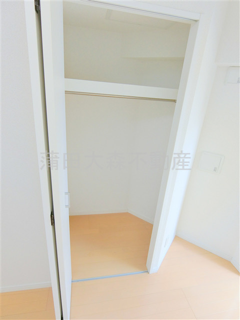 ミテッツァ大森Ⅱの収納|収納　クローゼット