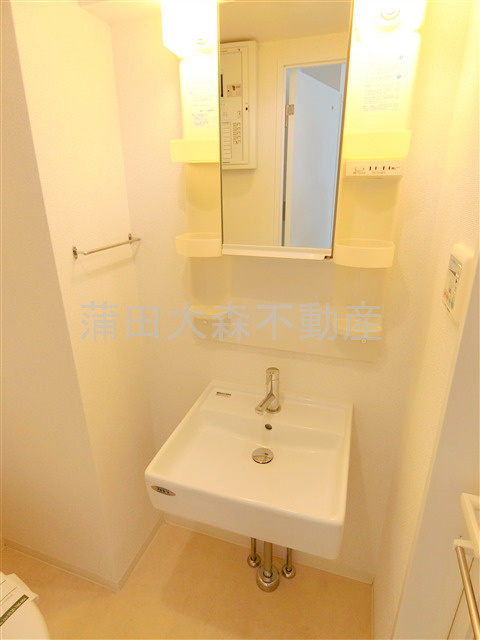 ミテッツァ大森Ⅱの洗面所|独立洗面台　