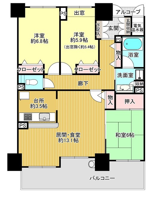 リバティパーク枚方D棟の間取り|間取り図はいかがですか？ご希望を叶える間取りですか？リビングの広さは？水回りの位置は？カウンターキッチン？など色々な情報が集約されています。弊社ではリフォームなどのご相談も承っております。