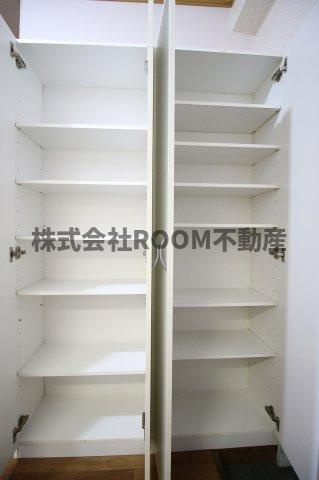 第3年見マンションの収納|大きなものも収納できそうです