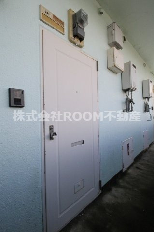第3年見マンションの玄関|玄関です