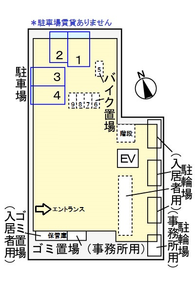 グランツスエヒロの区画図