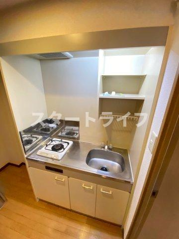 大阪市東淀川区西淡路２丁目の賃貸マンションのキッチン