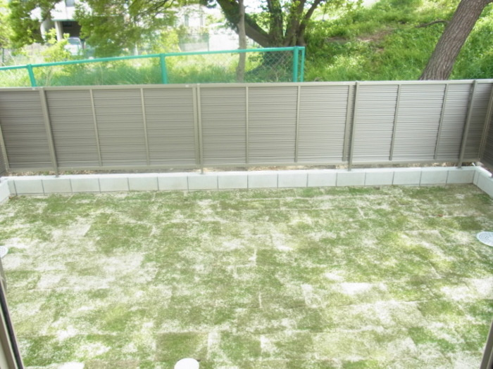 リバティ　ウィングフォレストの庭|お庭で自由な時間を過ごせます