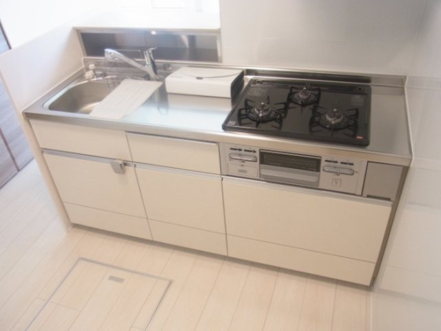 リバティ　ウィングフォレストのキッチン|キッチンでお料理をお楽しみください