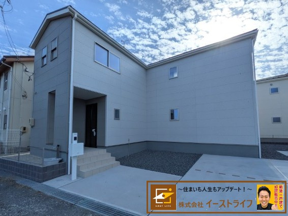 【新築戸建】　いわき市平下平窪2期　全5棟　長期優良住宅の外観|2号棟外観写真