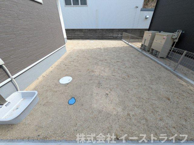 【新築戸建】　いわき市小名浜大原1期　全6棟　長期優良住宅の庭|4号棟写真　ご参照ください