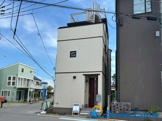 中古戸建　茅ヶ崎市中海岸3丁目の外観|オール電化で火災リスクを低減！小さなお子様がいるご家庭も安心です♪