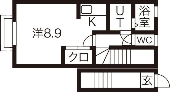 ネートル・Kの間取り