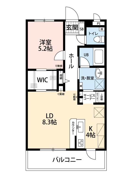 ライトハウスの間取り