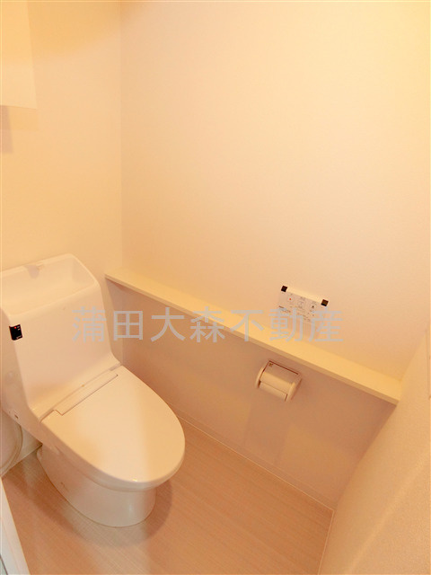グランシャリオのトイレ|トイレ　温水暖房便座付き