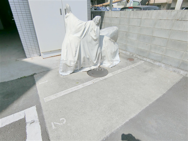 グランシャリオのその他共用部分|バイク置き場