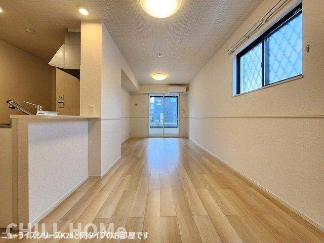 パークアクシス藤岡・Ａの居間・リビング|当社、チルホームのHPもご覧ください(^^)/物件情報多数♪