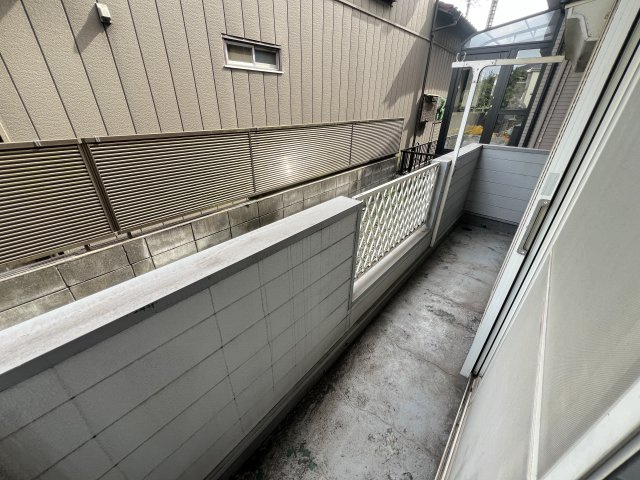コーポみどりのバルコニー