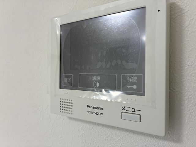 早稲田鶴巻町ＩＭＡハウスの設備|モニタ付きインターホンです