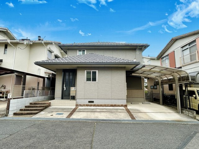 草津市西渋川2丁目積水ハウス中古戸建　天然木フルリノベーションの外観|リノベーション前の現地写真です