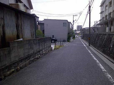 【前面道路含む現地写真】 | 広島市西区古江西町