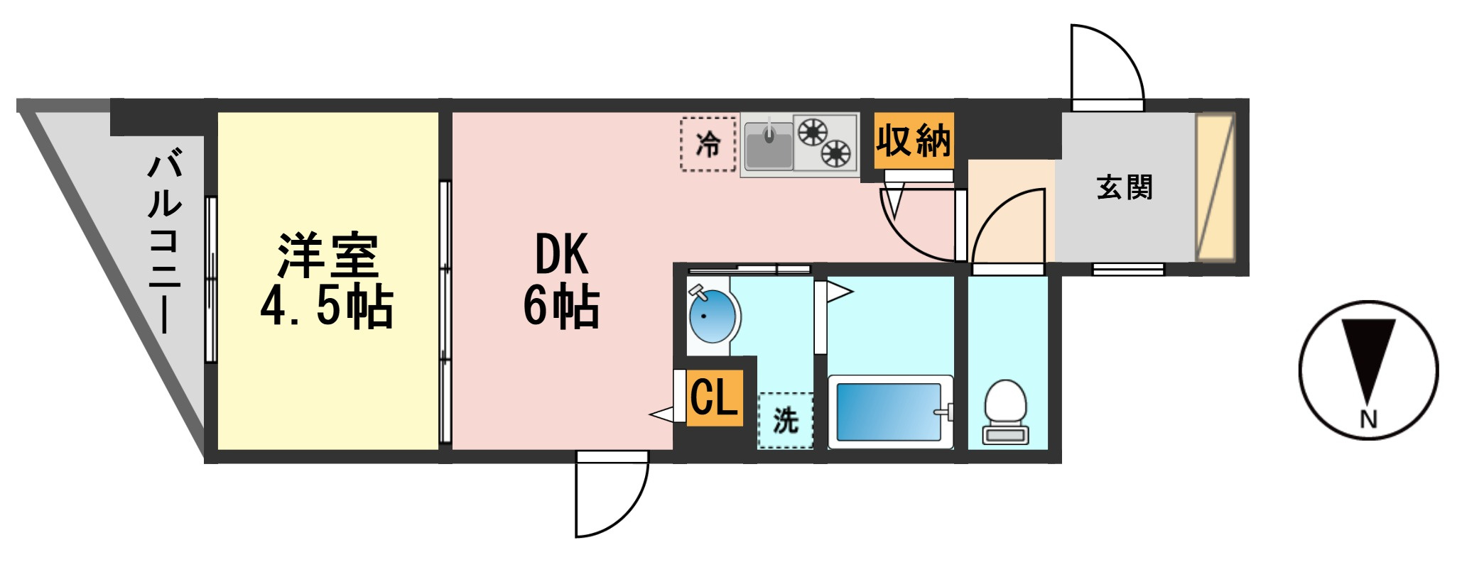 S-RESIDENCE瑞江の間取り