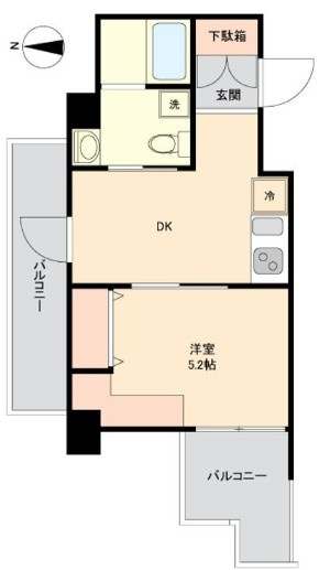 【間取り】 | K51370-ﾃﾞ･ﾘｰﾄﾞ金閣寺道