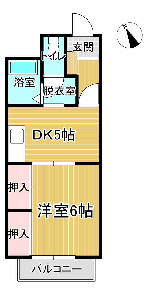 アポックサンガーデンの間取り