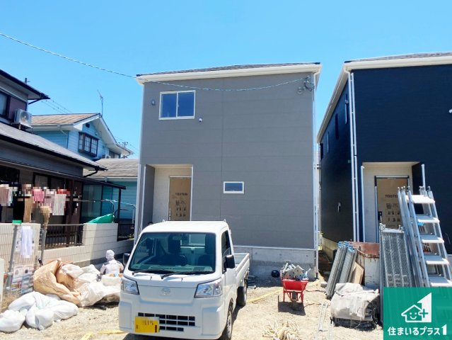 加古川市加古川町友沢　第8期　新築一戸建ての外観|現在の進捗状況です！順調に作業進行中、完成が待ち遠しいです！詳細の間取り等、お気軽にお問い合わせください！