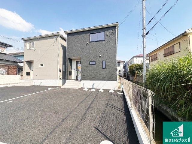 加古川市加古川町友沢　第8期　新築一戸建ての外観|お客様に長く安心して住んでいだだける事にこだわった家づくり！住んでからのアフターサービスにもしっかりと取り組んでいます！