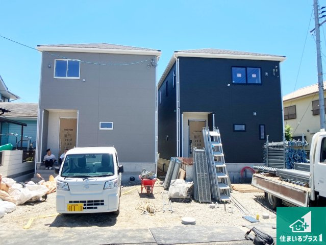 加古川市加古川町友沢　第8期　新築一戸建ての外観|現在の進捗状況です！順調に作業進行中、完成が待ち遠しいです！詳細の間取り等、お気軽にお問い合わせください！