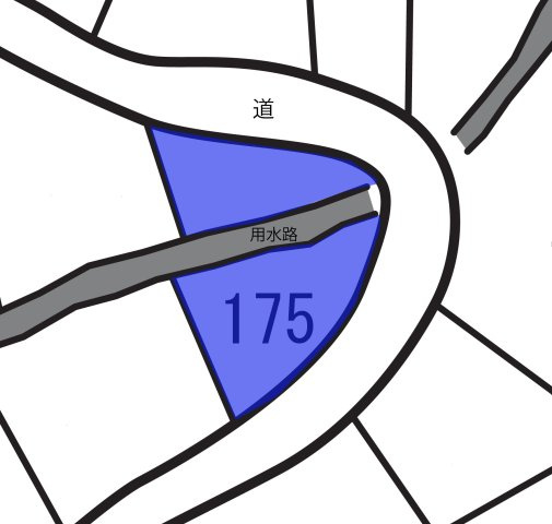 せせらぎの森②の土地図