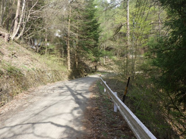 せせらぎの森②の前面道路含む現地写真