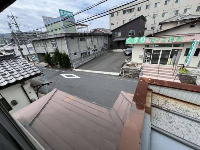 津山市椿高下　2階建中古住宅の展望