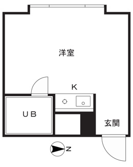 【間取り】 | 鶴田第一ビル