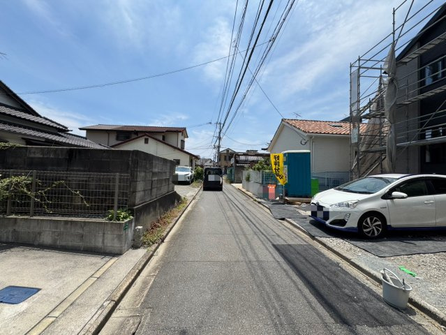 ーAdobeーアドブルー小倉北区木町2丁目3期　【小倉北区　新築戸建て】の前面道路含む現地写真|現地撮影　2026,6,11　ーAdobeーアドブルー小倉北区木町2丁目3期　【小倉北区　新築戸建て】
